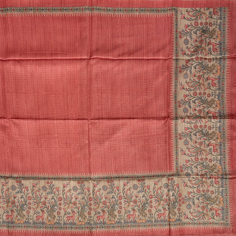 Hayagrivas Beige Fancy Cotton Saree KBE1907L1-54 - Image 2