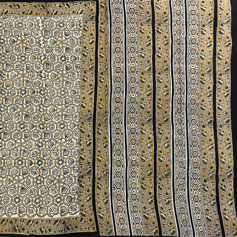 Hayagrivas Sandal Jaipur Cotton Saree SSCBF73E5-10 - Image 2