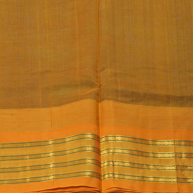 Hayagrivas Blue Pure Silk Cotton Saree SSCBF36D6-7 - Image 6