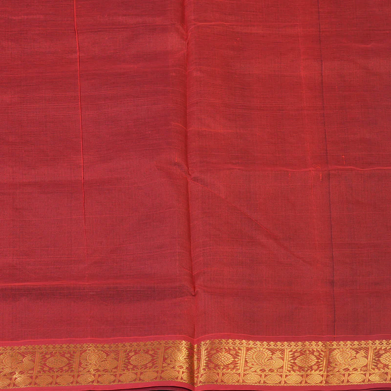 Hayagrivas Bottle Green Pure Silk Cotton Saree SSCBF13D3-27 - Image 6