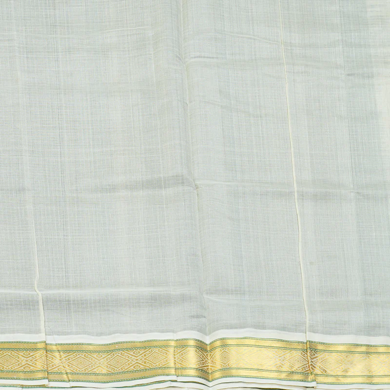 Hayagrivas Bottle Green Pure Silk Cotton Saree SSCBF16D2-20 - Image 6