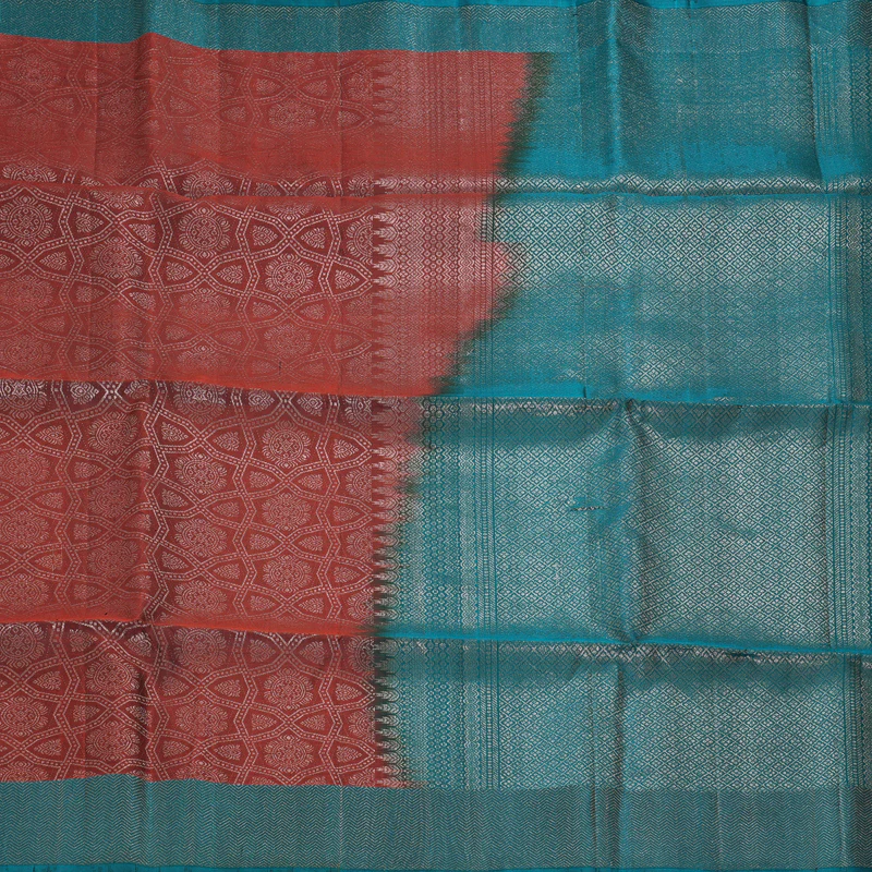 Hayagrivas Brown Handloom Soft Silk Saree KBE1240I2-11 - Image 4