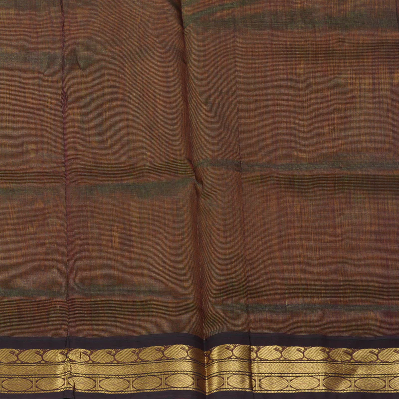 Hayagrivas Fluorescent Green Pure Silk Cotton Saree SSCBF56E1-4 - Image 6