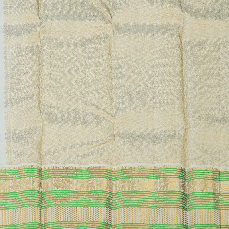 Hayagrivas Handloom Araku Maroon Kanjivaram Silk Saree with Half White Border KBE1606K2-1 - Image 7