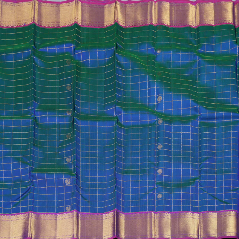 Hayagrivas Handloom Kanjivaram Silk Saree KBD1622A11-1 - Image 4