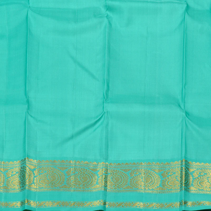 Hayagrivas Handloom Kanjivaram Silk Saree in Soothing Half White KBD2089C15-1 - Image 7