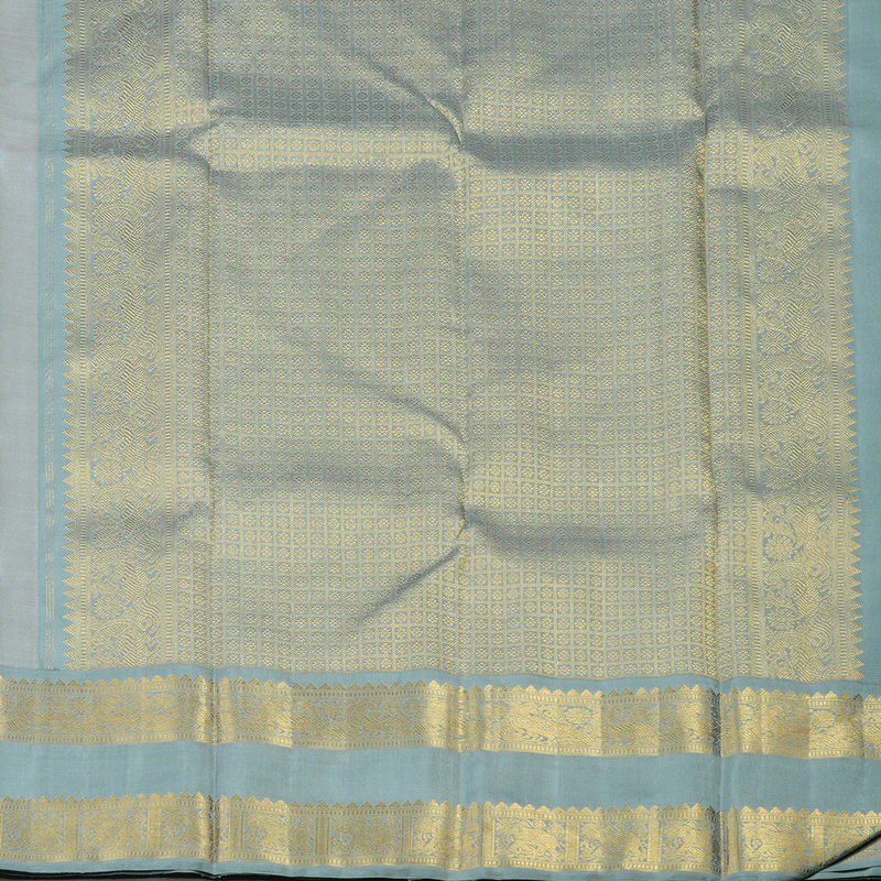 Hayagrivas Handloom Pure Kanjivaram Silk Saree in Baby Pink KBE590F2-2 - Image 6