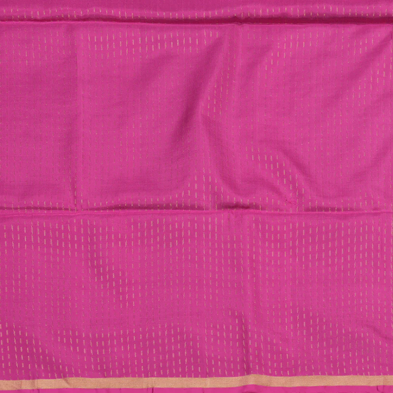 Hayagrivas Handloom  soft silk saree in Rama blue with pink BBD780H5-1 - Image 6