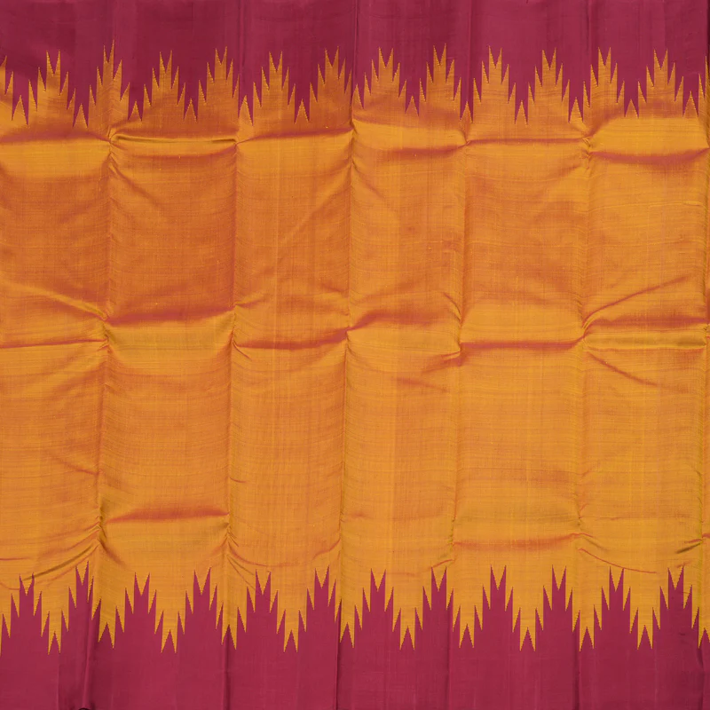 Hayagrivas Handloom Kanjivaram Temple Border Silk Saree BBD1046J1-2 - Image 4