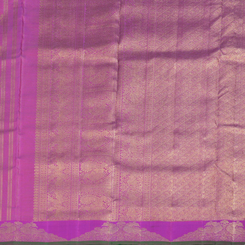 Hayagrivas Handloom Kanjivaram Ten Yards Madisar Silk Saree BE96-SBS - Image 3