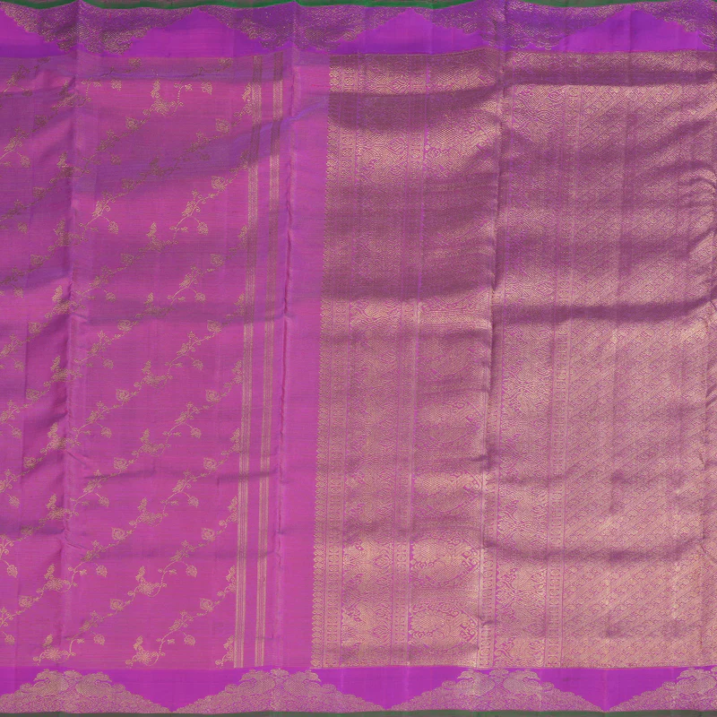 Hayagrivas Handloom Kanjivaram Ten Yards Madisar Silk Saree BE96-SBS - Image 4