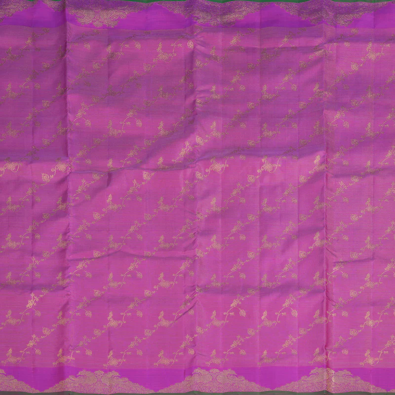 Hayagrivas Handloom Kanjivaram Ten Yards Madisar Silk Saree BE96-SBS - Image 5