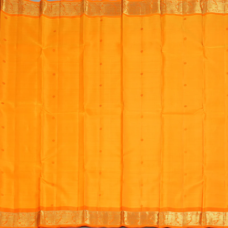 Hayagrivas Handloom Mambazham Orange Kanjivaram Silk Saree BF119-SBS  KBFL119E1-1 - Image 6