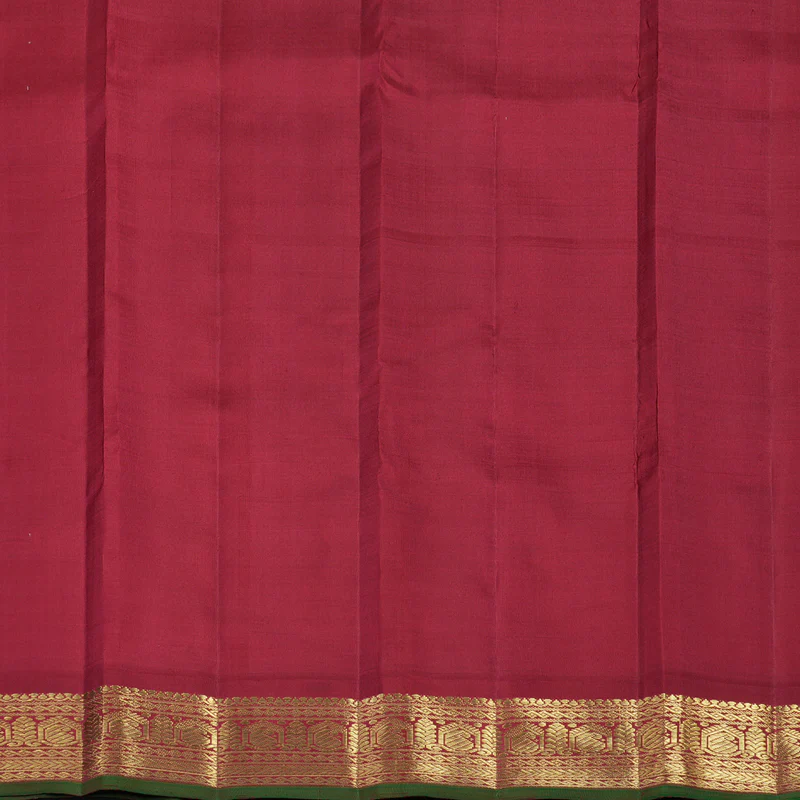 Hayagrivas Handloom Mambazham Yellow Kanjivaram Silk Saree with Maroon Border BE796-SBS KBEL796C1-1 - Image 7