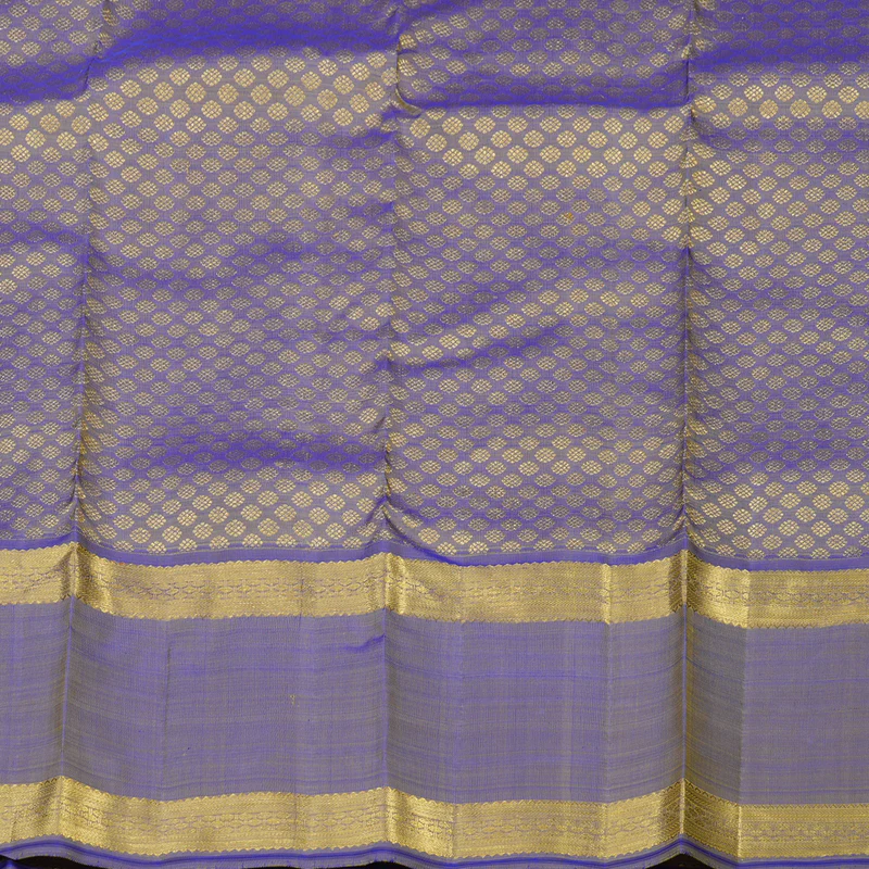 Hayagrivas Handloom Manthalir Kanjivaram Silk Saree with Purple Border BE655-SBS  KBEL655C1-1 - Image 8