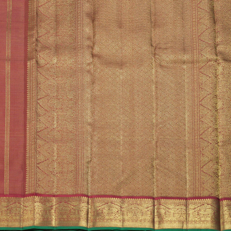 Hayagrivas Handloom Maroon Kanjivaram Silk Saree BF135-SBS  KBFL135E1-1 - Image 6