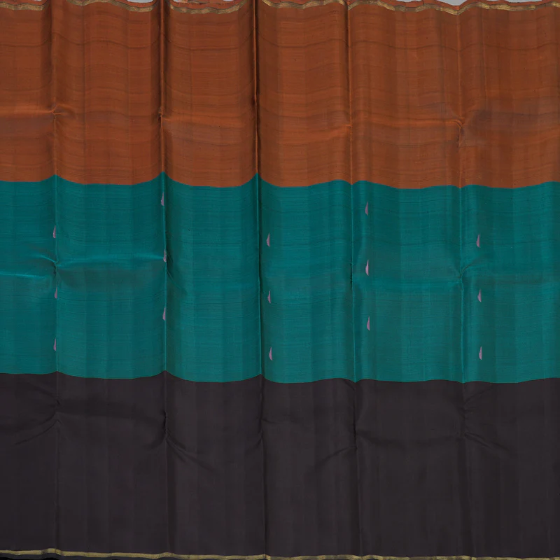 Hayagrivas Handloom Mubhagam Kanjivaram Silk Saree BE673-SBS  KBEL673C1-1 - Image 5