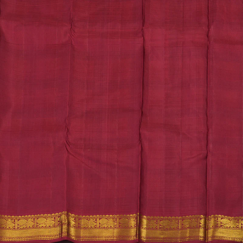 Hayagrivas Handloom Multicolour Checks Kanjivaram Silk Saree KBE1755K8-1 - Image 7
