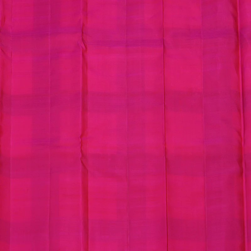 Hayagrivas Handloom Multicolour Checks Kanjivaram Silk Saree KBE2379B1-1 - Image 7