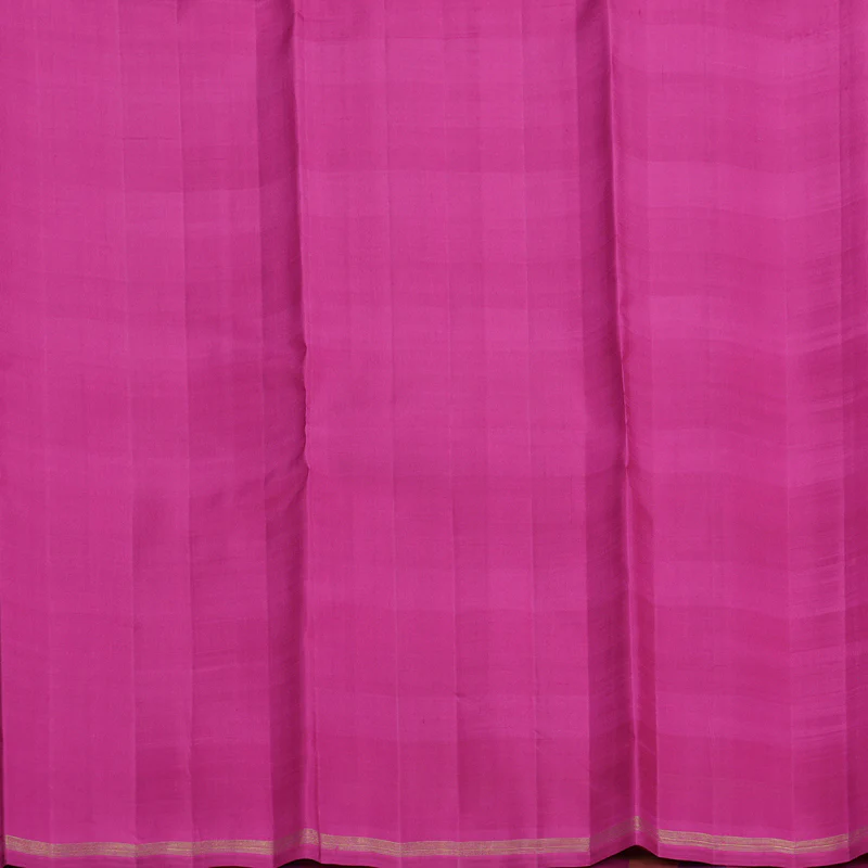 Hayagrivas Handloom Multicolour Checks Kanjivaram Silk Saree KBFL186F1-1 - Image 6