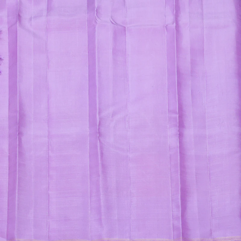 Hayagrivas Handloom Pastel Checks Kanjivaram Silk Saree KBFL163F1-1 - Image 6