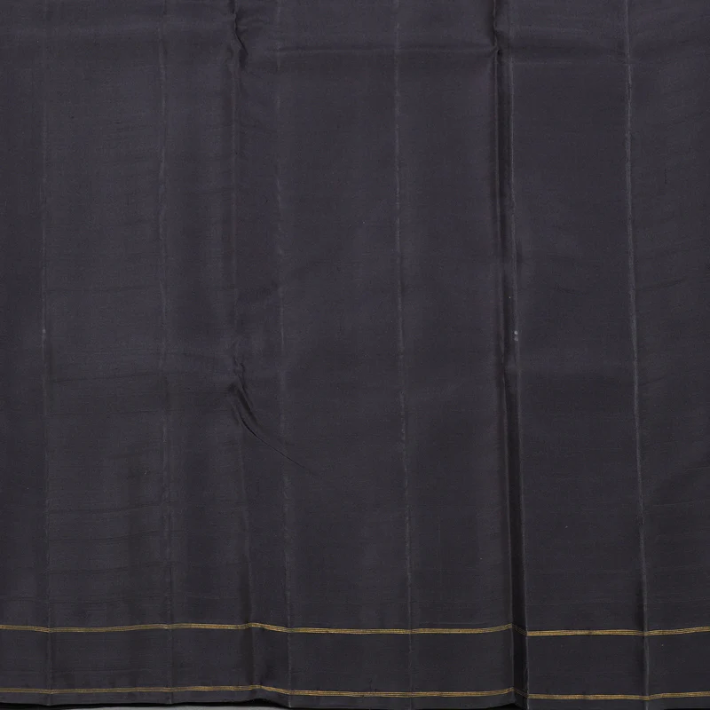 Hayagrivas Handloom Peacock Green Kanjivaram Silk Saree with Deep Nagapazham Border KBF325E6-1 - Image 7
