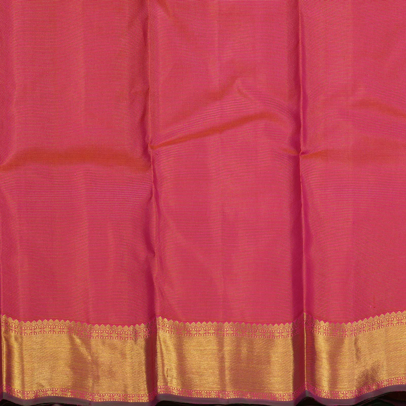 Hayagrivas Handloom Pink Kanjivaram Silk Saree KBE1794K3-1 - Image 7