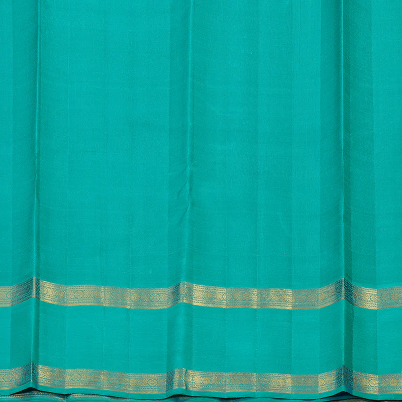 Hayagrivas Handloom Pure Kanjivaram Silk Saree in Lively Reddish Pink KBE395E1-2 - Image 7