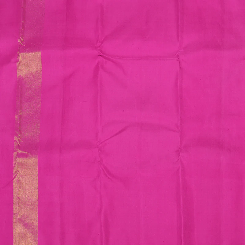 Hayagrivas Handloom Pure Kanjivaram Silk Saree in Regal Black KBE922H1-1 - Image 7