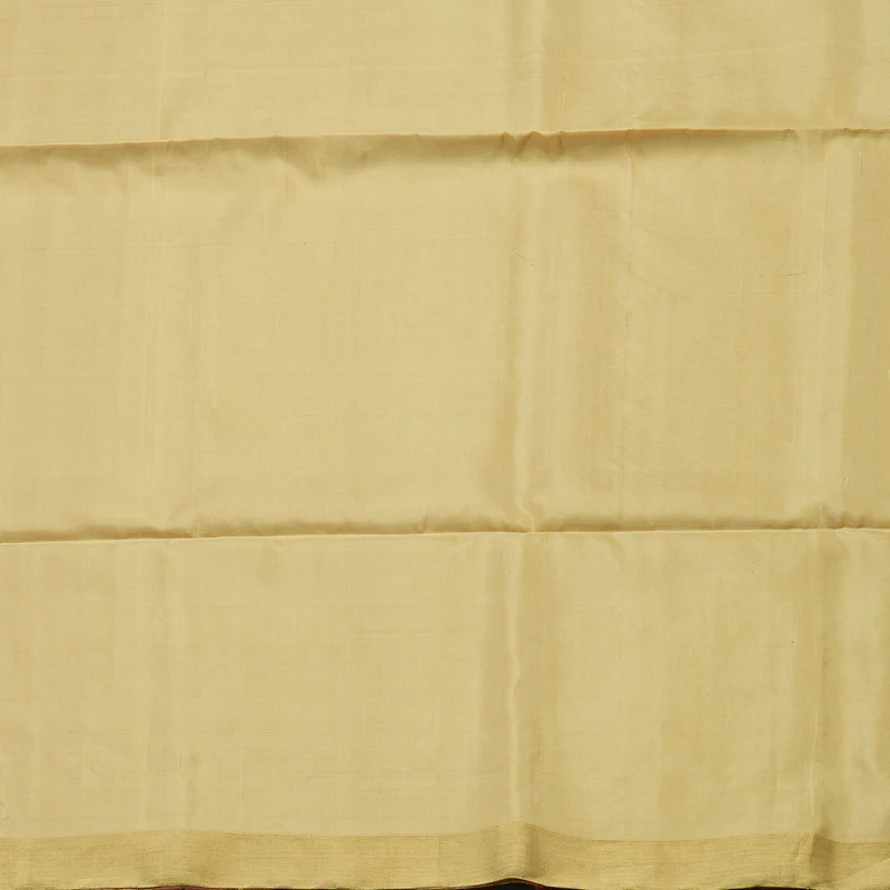 Hayagrivas Handloom Pure Soft Silk saree in Delicate Maroon with Ivory KBE56D5-1 - Image 6