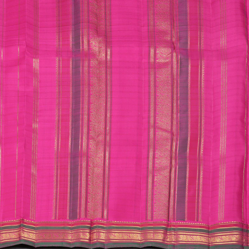 Hayagrivas Handloom Rani Pink Kanjivaram Silk Saree BF142-SBS  KBFL142E1-1 - Image 6