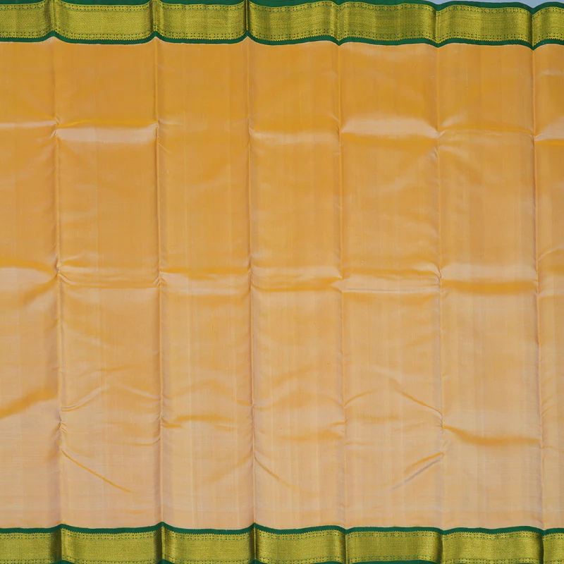 Hayagrivas Handloom Sandal Kanjivaram Silk Saree with Dark Green Border KBE2047A4-7 - Image 5