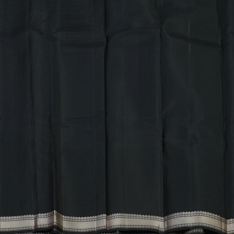 Hayagrivas Handloom Silver Grey Kanjivaram Silk Saree KBE2148A1-1 - Image 7