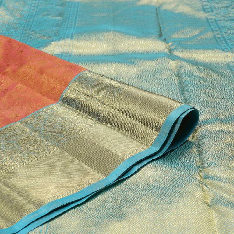 Hayagrivas Handloom Tissue Brocade Bridal Kanjivaram Silk Saree BD486-SBS - Image 4