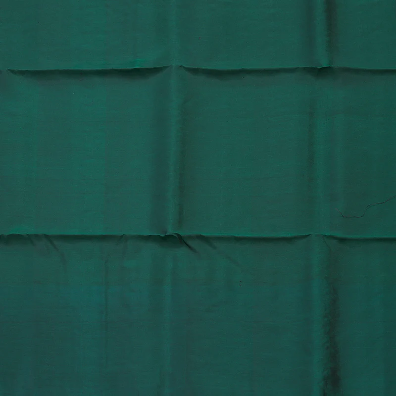 Hayagrivas Handloom Wine Purple Pure Soft Silk Saree with Deep Peacock Green contrast KBE1194I5-3 - Image 6