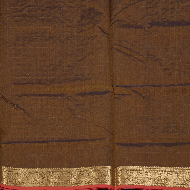 Hayagrivas Honey Mustard Kanchi Silk Cotton Saree KSBE124C5-1 - Image 6
