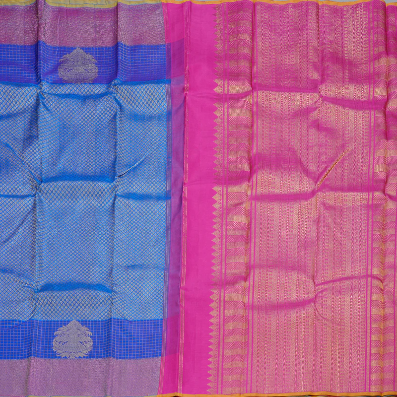 Hayagrivas Kanjivaram Silk Saree HBE4376C28-1 - Image 3