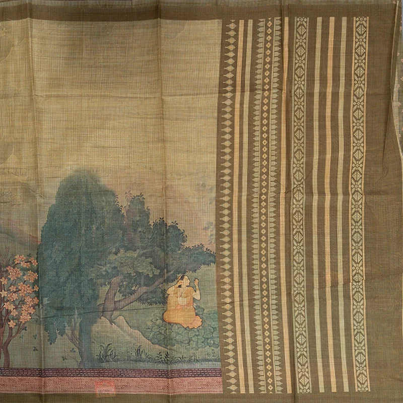 Hayagrivas Kota Print Cotton Sarees - Image 5