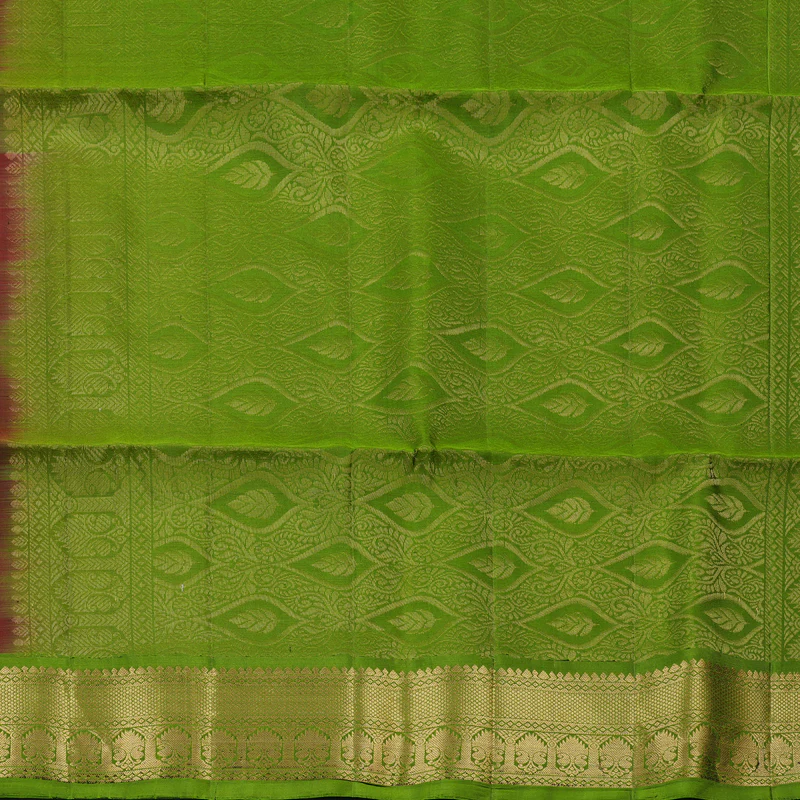 Hayagrivas Pink Handloom Ikkat Soft Silk Saree KBE2150A2-16 - Image 5