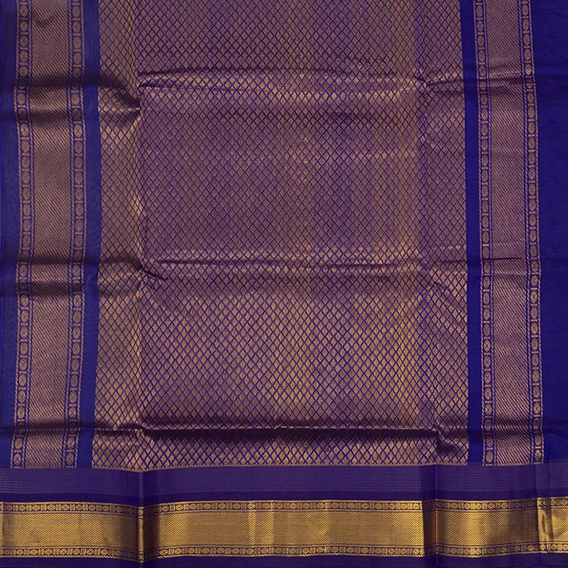 Hayagrivas Parrot Green Pure Silk Cotton Saree SSCBF34D3-45 - Image 4