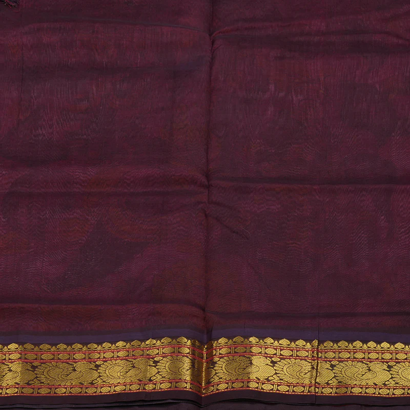 Hayagrivas Pink Pure Printed Silk Cotton Saree HBF62D4-2 - Image 6