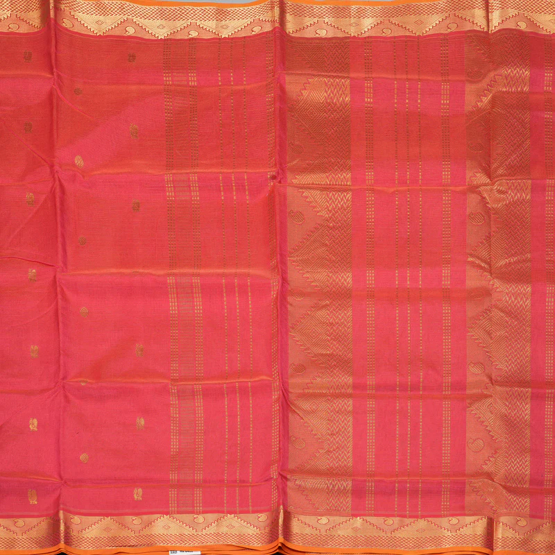 Hayagrivas Pink Pure Silk Cotton Saree SSCBF53E7-16 - Image 4