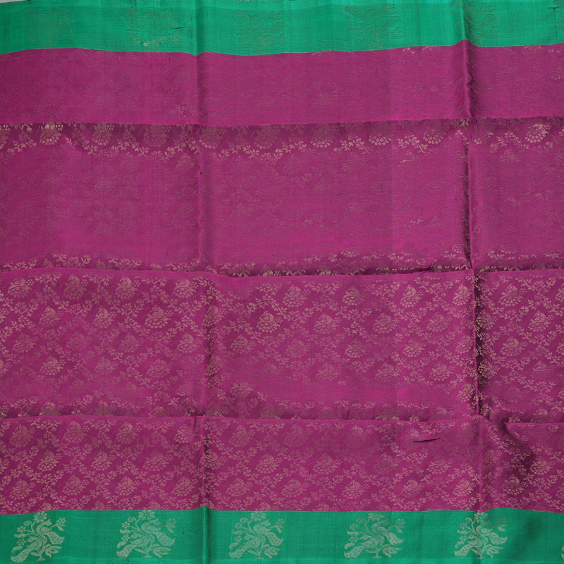 Hayagrivas Purple Handloom Soft Silk Saree KBE633F4-3 - Image 3