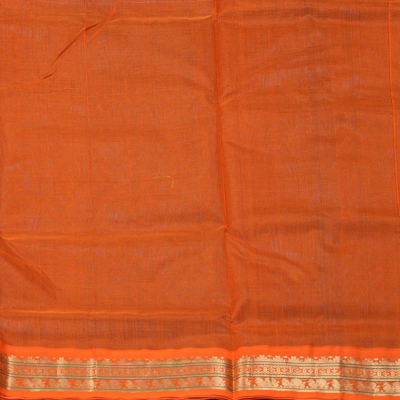 Hayagrivas Ramar Blue Pure Silk Cotton Saree SSCBF35D1-4 - Image 6