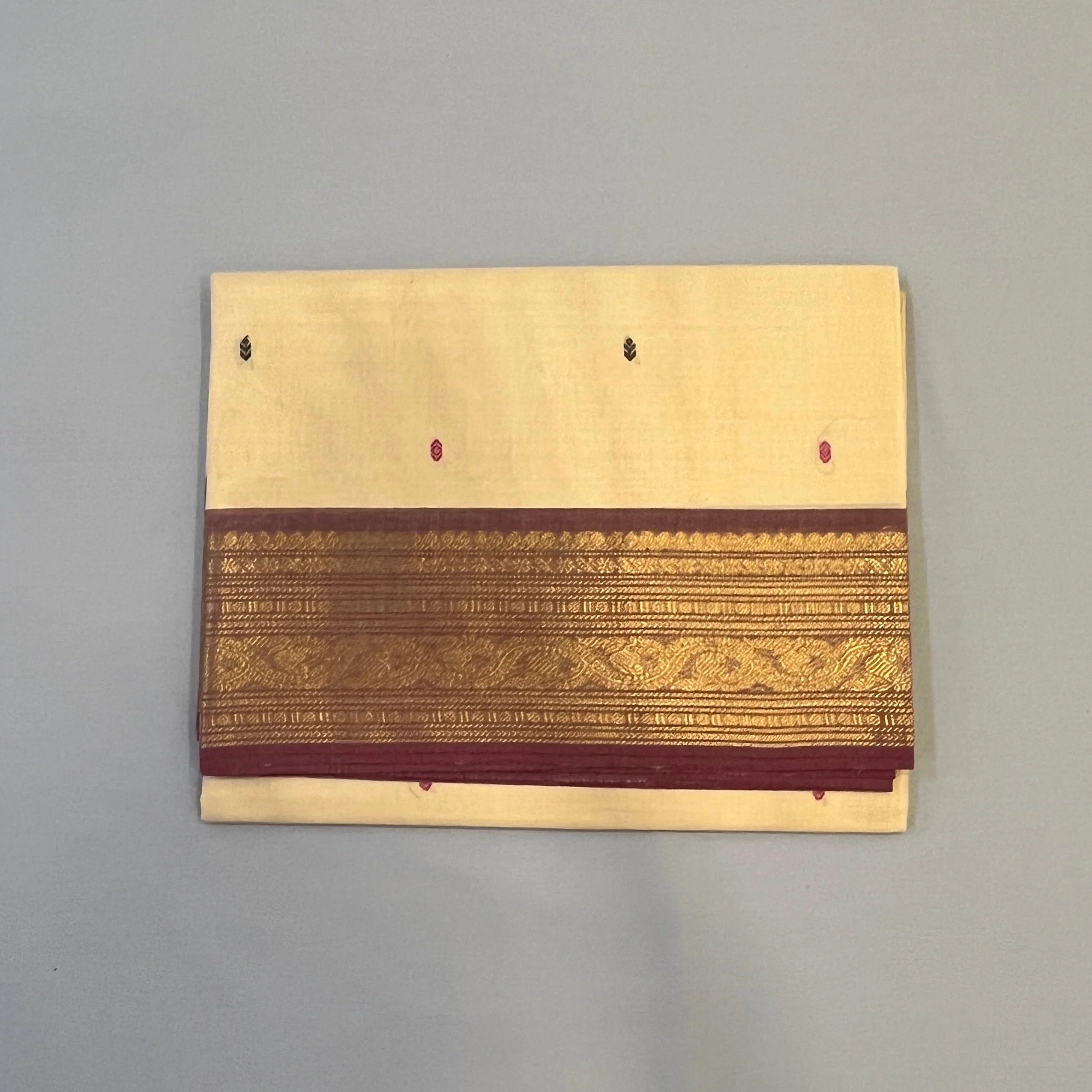 Hayagrivas Sandal Chettinad Cotton Saree SSCBF63E8-5