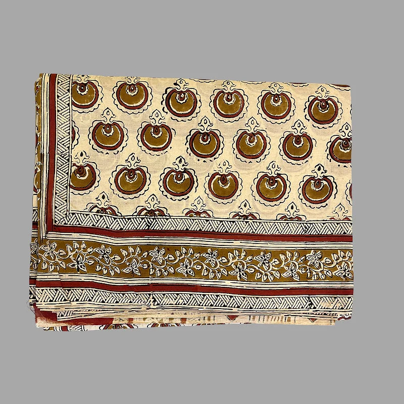 Hayagrivas Sandal Jaipur Cotton Saree SSCBF73E5-8