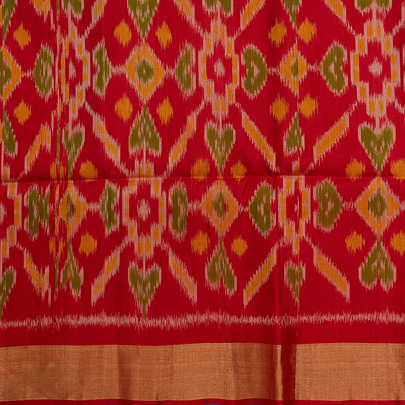Hayagrivas Sky Blue Handloom Soft Silk Saree KSBE28I3-1 - Image 5