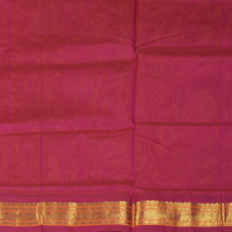 Hayagrivas Turmeric Orange Pure Silk Cotton Saree SSCBF34D4-33 - Image 6