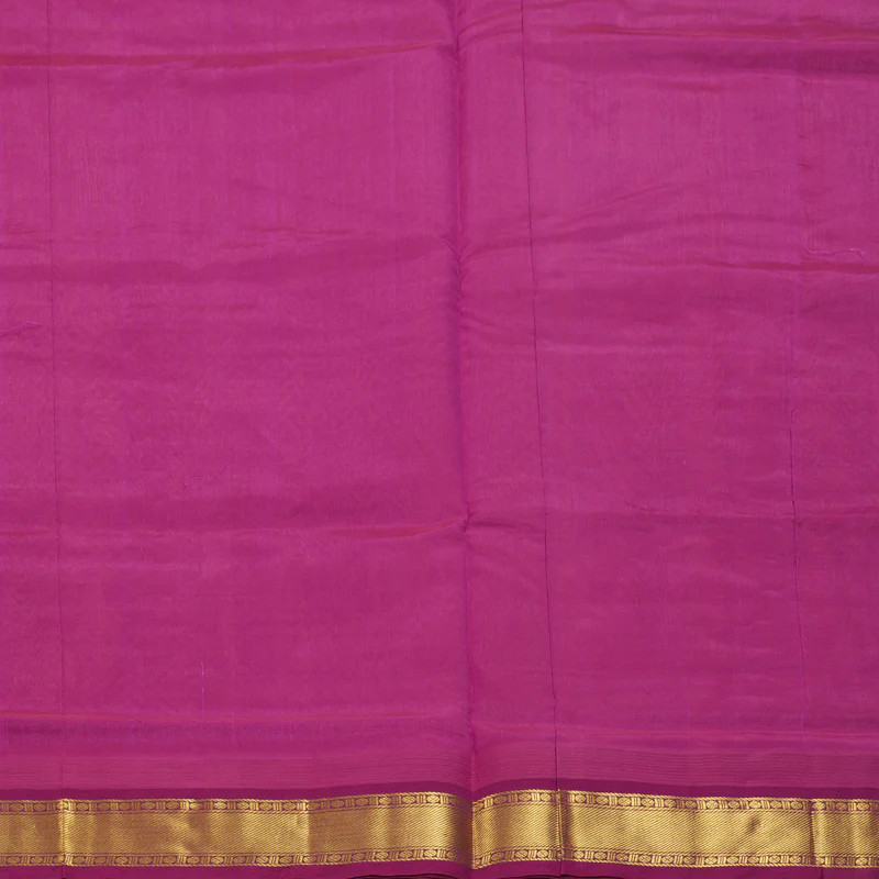 Hayagrivas Turmeric Yellow Pure Silk Cotton Saree SSCBF34D3-16 - Image 6