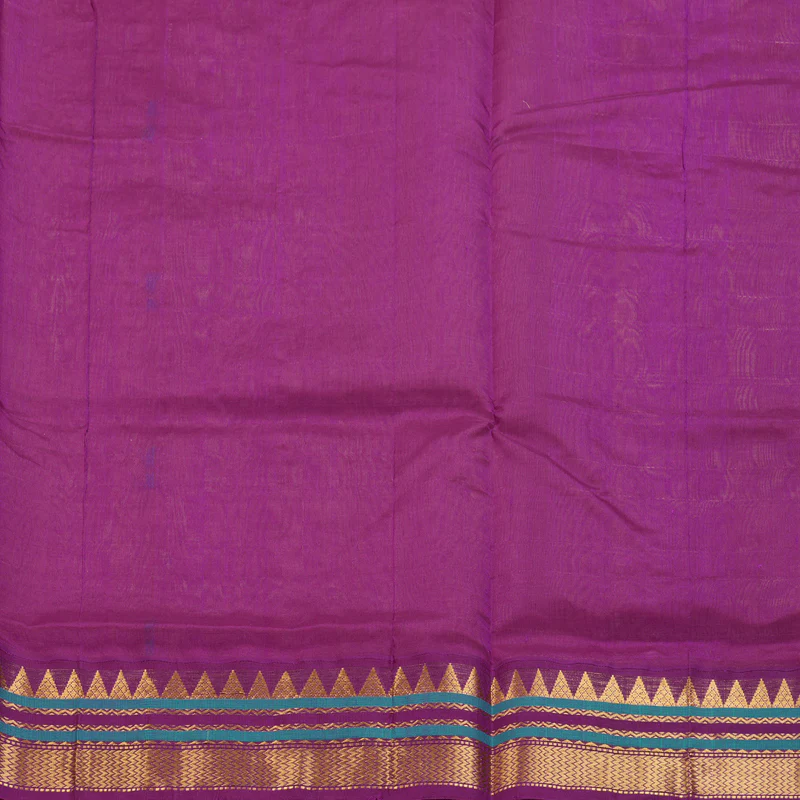 Hayagrivas Turmeric Yellow Pure Silk Cotton Saree SSCBF35D4-5 - Image 6